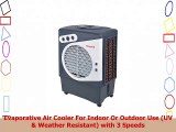Honeywell Indoor Outdoor 125 Pint Portable Evaporative Air Cooler with 3 Speeds and