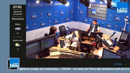 France Bleu Occitanie Matin du mercredi 23 janvier 2019