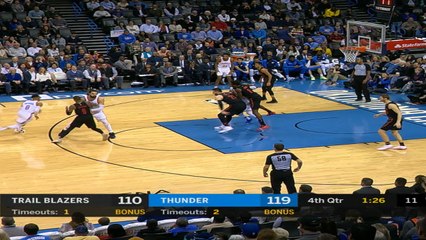 Dunk of the Night : Russell Westbrook
