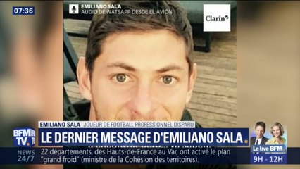 "Je suis dans l’avion, on dirait qu’il va tomber en morceaux", le message glaçant d'Emiliano Sala