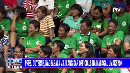 Pangulong Duterte, nagbabala vs ilang DAR officials na mabagal umaksyon