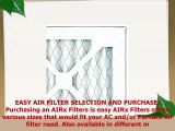 AIRx Filters Allergy 20x25x1 Air Filter MERV 11 AC Furnace Pleated Air Filter Replacement