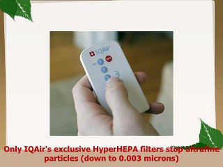 Download Video: IQAir HealthPro Compact Air Purifier MedicalGrade Air HyperHEPA Filter Allergies