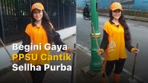 Potret Cantik Petugas PPSU yang Viral