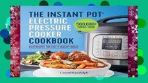 The Instant Pot Electric Pressure Cooker Cookbook: Easy Recipes for Fast   Healthy Meals