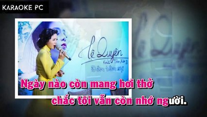 Karaoke Giấc Mơ Mùa Thu - Lệ Quyên