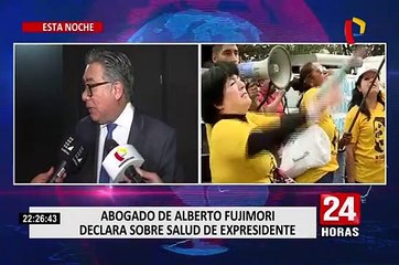 César Nakazaki habló sobre salud de Alberto Fujimori
