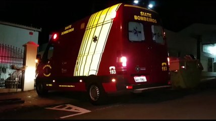 Siate é acionado para atender vítima de queda de mesmo nível