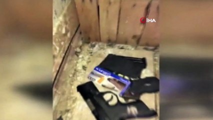 Güvercin kümesinden uyuşturucu ve silahlar çıktı