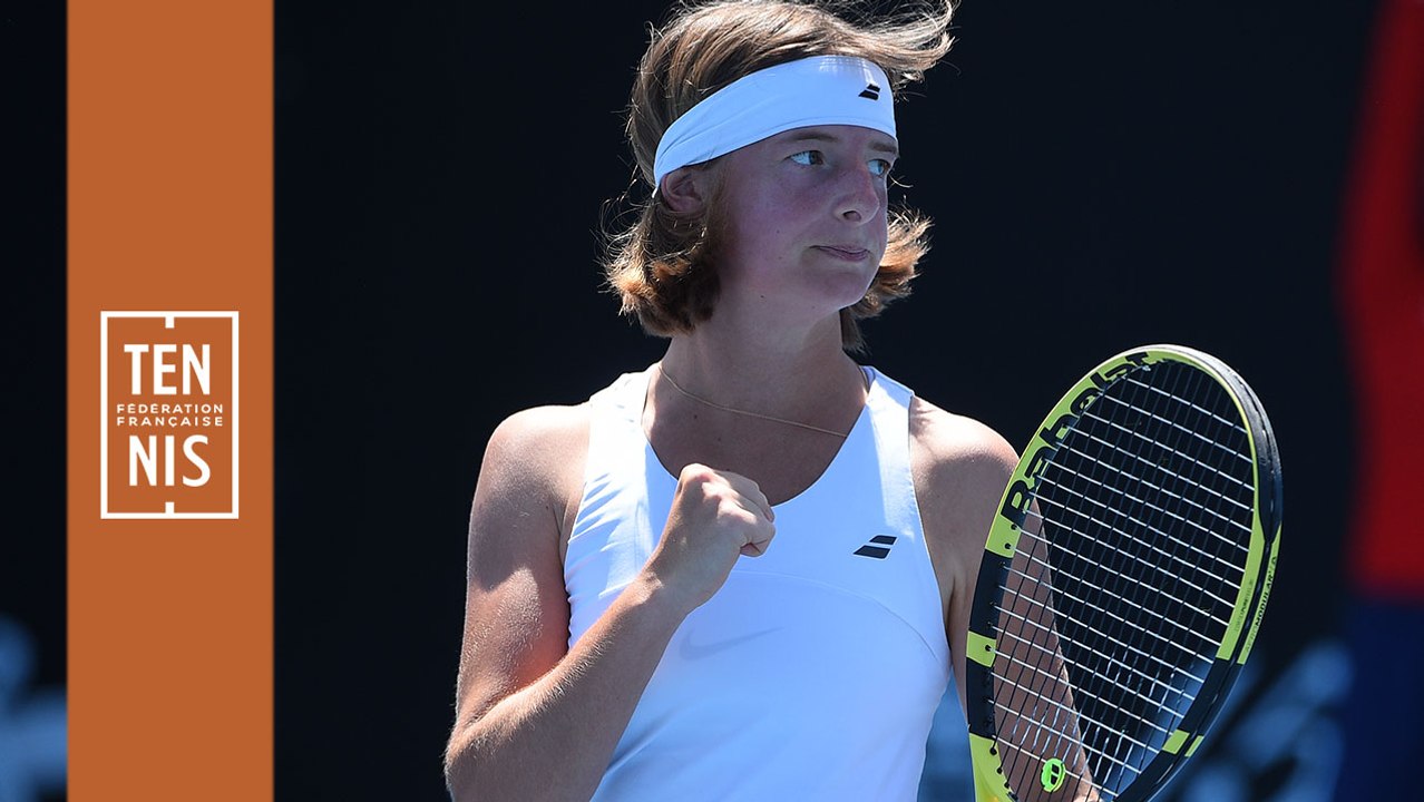 Open d'Australie 2019 : Manon Léonard en quart de finale !