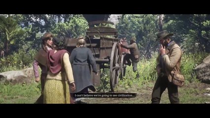 Red Dead Redemption 2 Mission#7 & 8 Polite Society, Valentine Style & Americans at Rest [Gold Medal]
