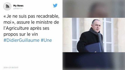 « Je ne suis pas recadrable, moi », assure le ministre de l’Agriculture après ses propos sur le vin