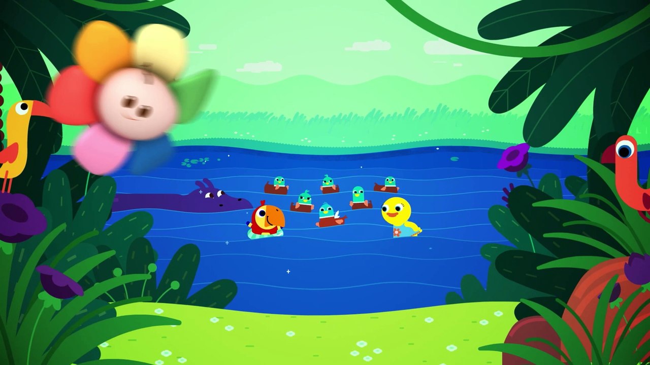 Pandilla de Colores Juegan y Pintan con el Bebé GooGoo | BabyFirst Español