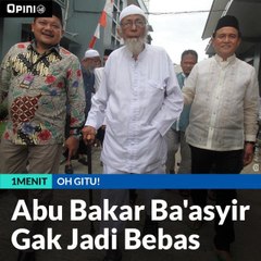 Abu Bakar Ba'asyir Gak Jadi Bebas