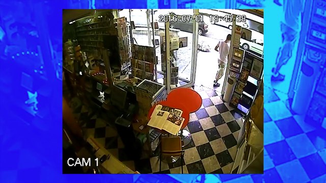 Un homme tente de braquer un commerce, ce que va faire son chien pour le protéger est incroyable