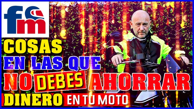 En qué no deberías ahorrar al usar tu moto
