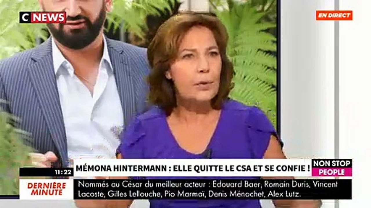 Mémona Hintermann défend Cyril Hanouna: " Il invite des handicapés comme chroniqueur dans son émission, qui le fait ailleurs ?" - VIDEO