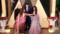 Mukesh Bhatt's Daughter Sakshi With Her Husband And Family At Wedding Reception | Filmibeat