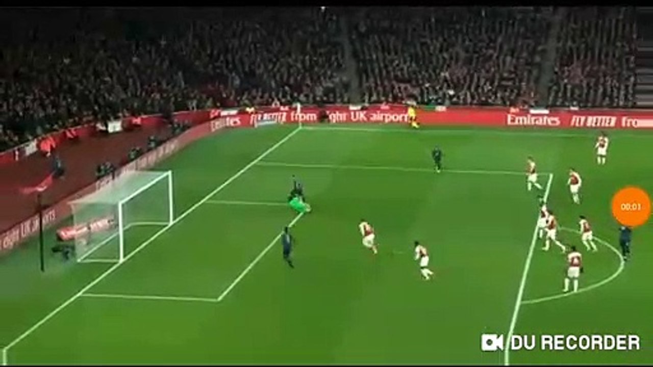 Alexis Sanchez goal Arsenal vs Manchester United 0-1