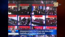 Organizaciones políticas han realizado campaña anticipada según CNE.