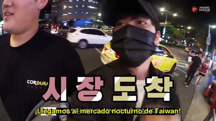 180810 | SUB ESP | La Vida de Chanwoo: Los somnolientos ojos de Chanwoo se abren ante el mercado nocturno de Taiwán