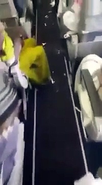 Regardez dans quel état est laissé cet avion A380 par les passagers de la compagnie Saudi Arabian Airlines