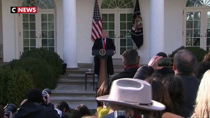 Donald Trump annonce la fin du «shutdown»