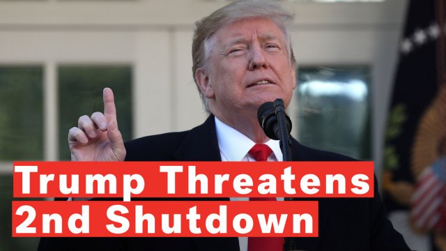 Trump Threatens Another Shutdown To Fund Wall If No 'Fair Deal' Reached