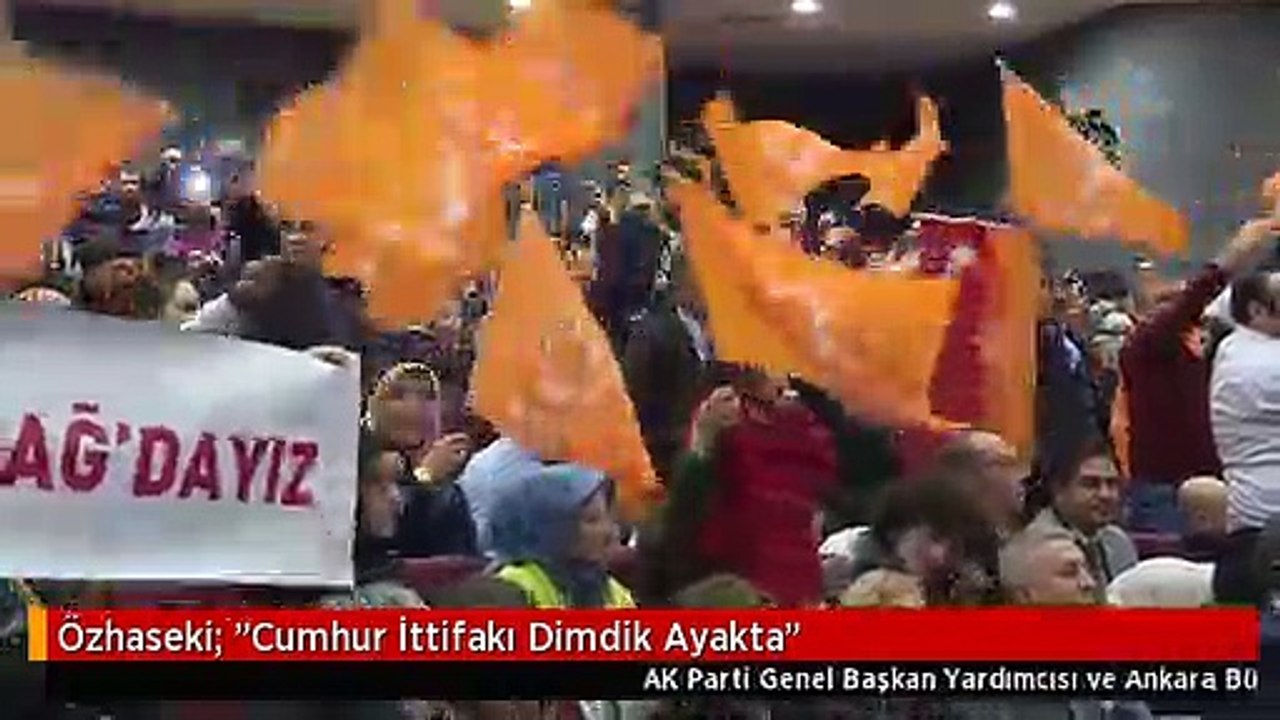 Özhaseki: "Cumhur İttifakı Dimdik Ayakta"