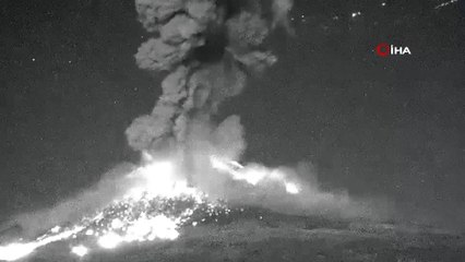 - Meksika’da Popocatepetl Yanardağı Faaliyete Geçti