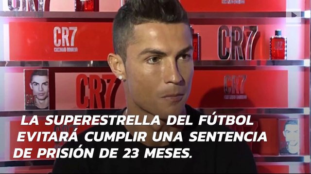 Cristiano Ronaldo pagará $21 millones por fraude fiscal