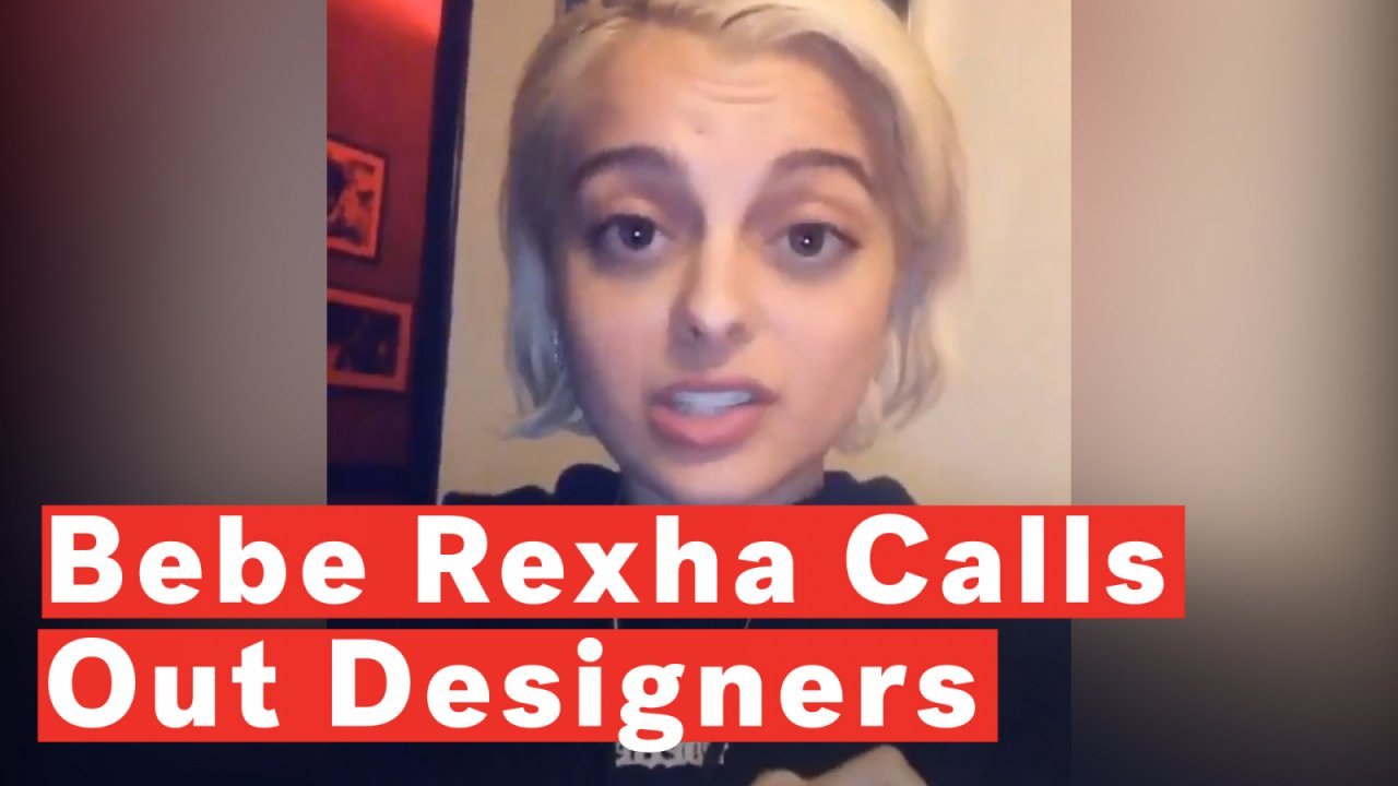 Bebe Rexha Calls Out Designers Who Won't Make H...