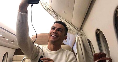 Cristiano Ronaldo'nun Uçakta Yaptığı Paylaşım Büyük Tepki Çekti!