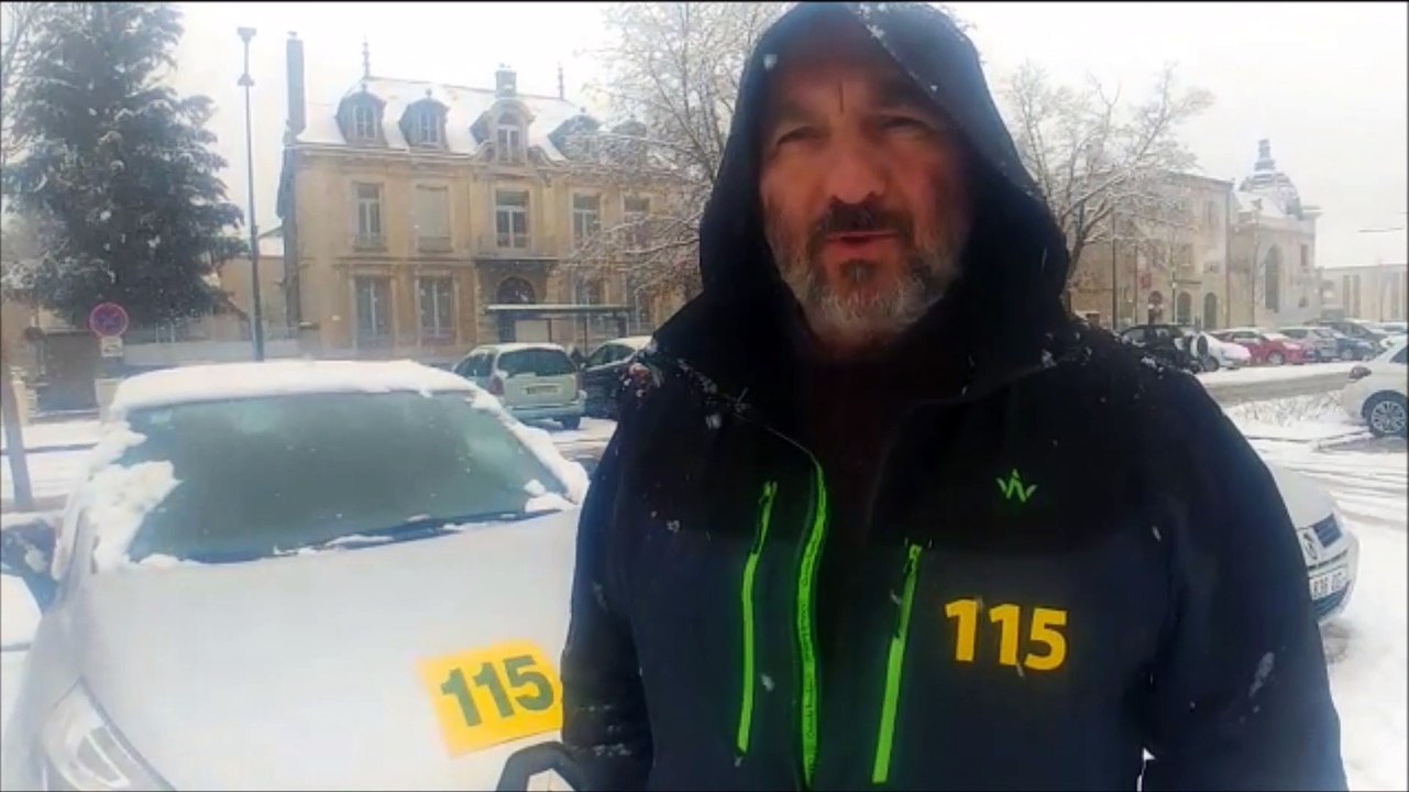 Laudo Maggi, membre de l'association haut-saônoise de réinsertion et d'accompagnement : "Nous mettons en place des points chauds dès que la météo l'exige"