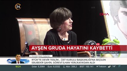 Ayşen Gruda hayatını kaybetti