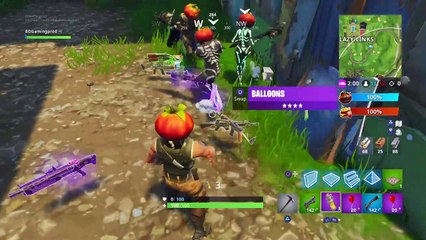 Talking in our mic while playing fortnite