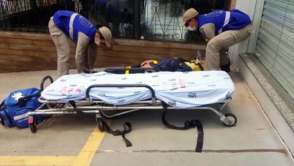 Carro e moto batem e Siate é acionado