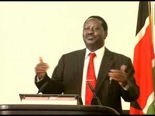 Raila Odinga in Germany