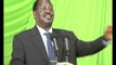 Raila speaks at womens conference