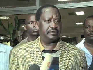 Raila speaks on stampede/COURTESY K24