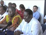 Raila at climate talks in Cancun