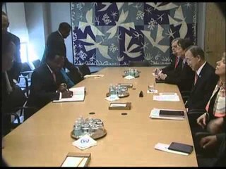 Kalonzo meets Ban Ki Moon