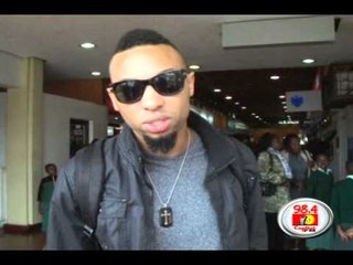 Vivian Green arrives in Nairobi