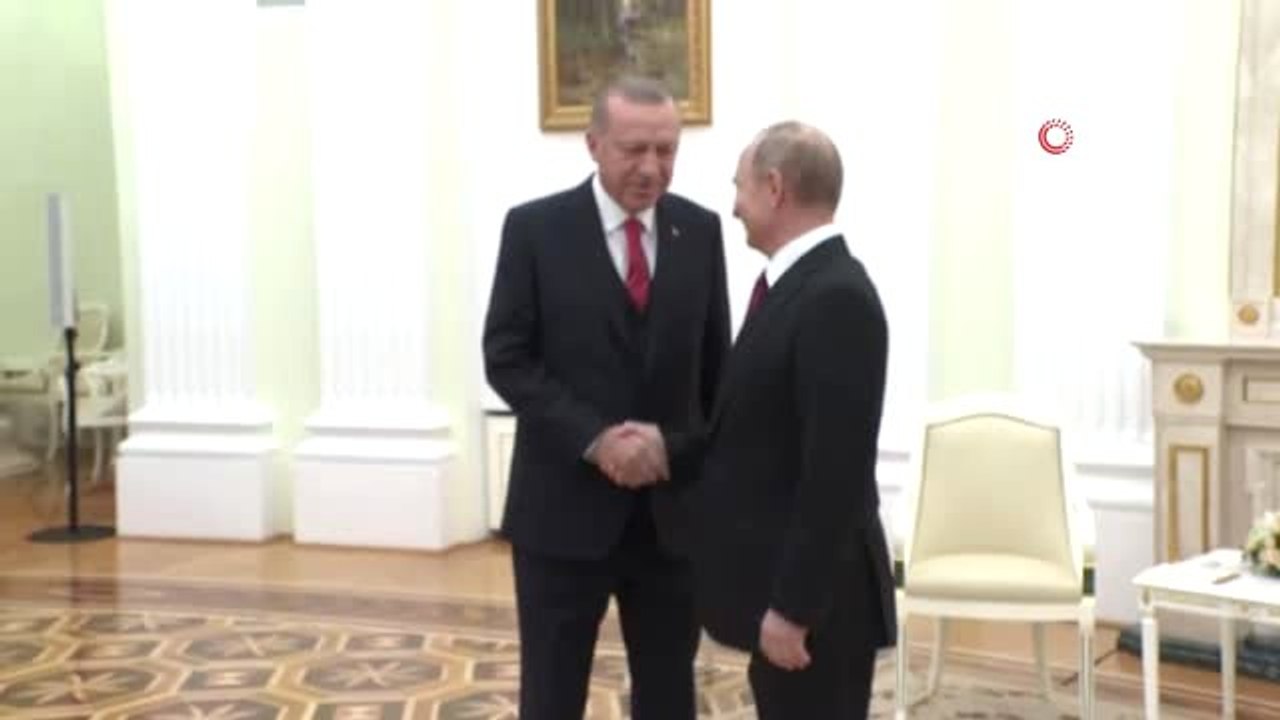 Erdoğan-Putin Görüşmesi Başladı
