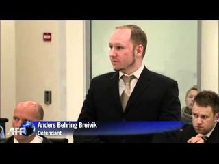 Right-wing extremist Anders Behring Breivik pleads not guilty