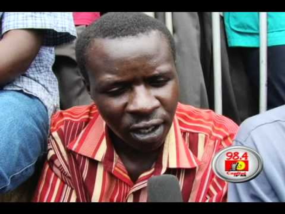 Employees react to Labour day celebration
