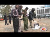 Abandoned briefcase causes scare in Nairobi street