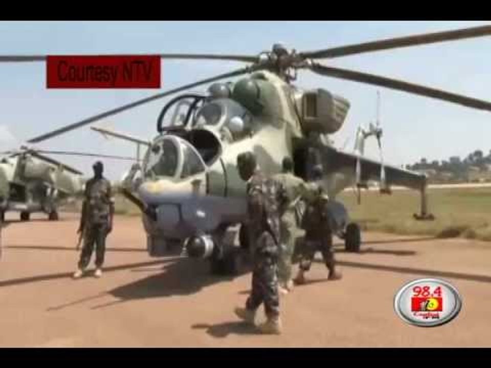 Moment before 'missing' Ugandan choppers left Soroti