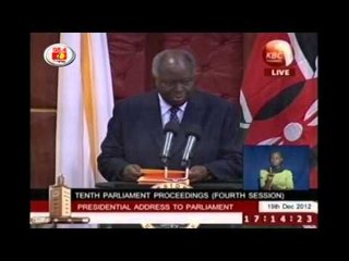 Kibaki launches book on his contributions in Parliament