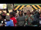 Police fire rubber bullets at striking S.Africa farm workers